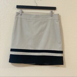 Ann Taylor‎ LOFT Cotton-Blend Mini Skirt